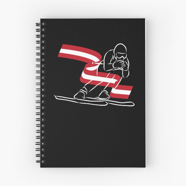 Item preview, Austria Alpine Skiing Skier Austrian Flag designed and sold by ZiesMerch.