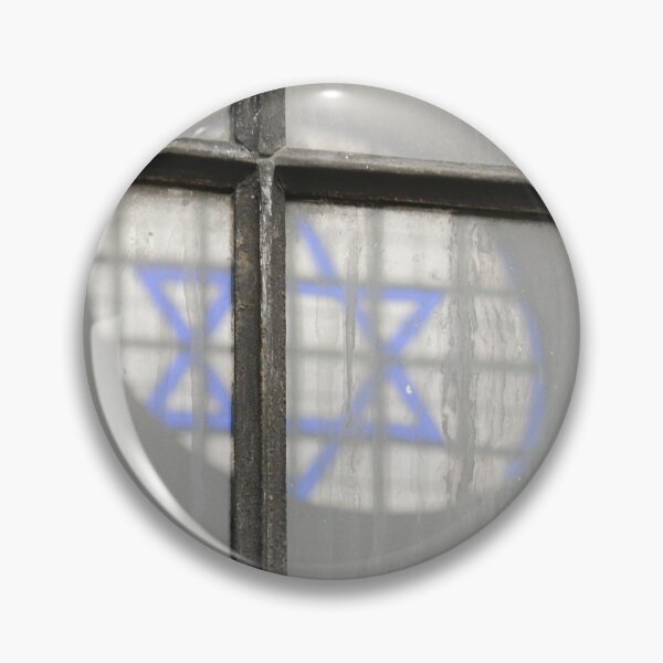 Artikelvorschau, Jewish David Cross Artistic Black and White Photo with Blue Symbol entworfen und verkauft von Angela Cini.