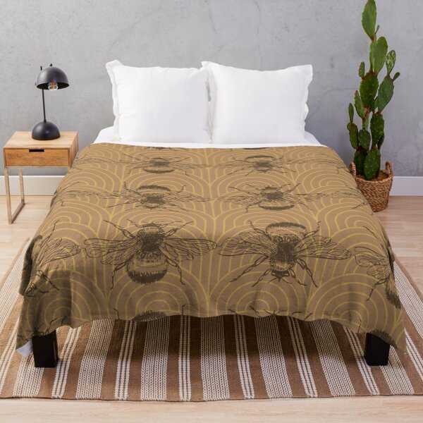 Item preview, Bee - 1920's inspired golden bees design designed and sold by Balibee93.
