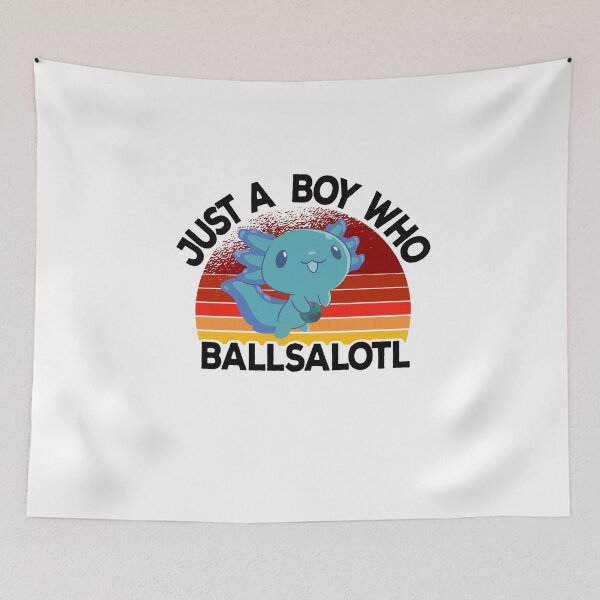 Item preview, Just A Girl Who Ballsalotl for axolotl lovers designed and sold by ZzCorezZ.