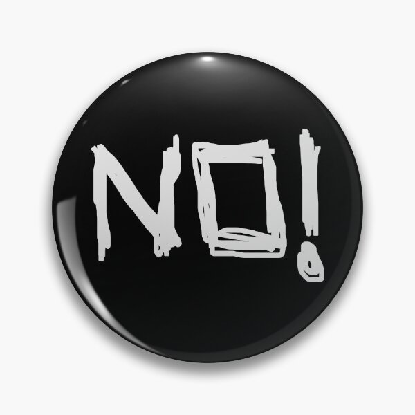 Item preview, ¡No! Gris designed and sold by LightNoirDesign.
