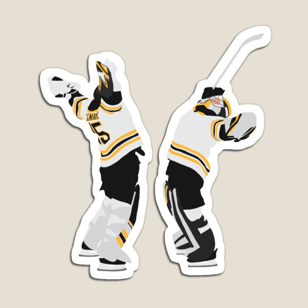 Fridge Magnet Boston Bruins Vintage Jersey Hockey Cat 