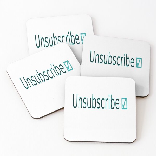 Item preview, Unsubcribe designed and sold by CottagePop.