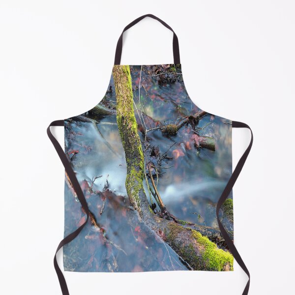 Item preview, Branch with moss in the wild stream designed and sold by frankuffmann.