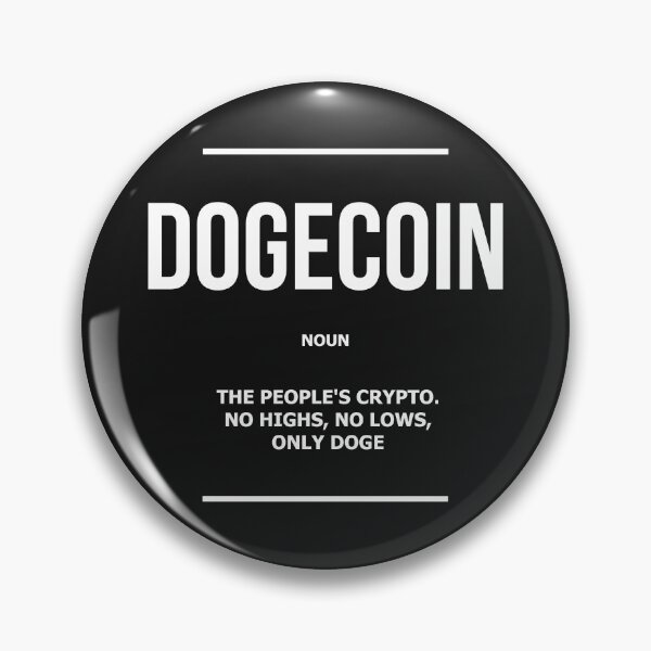 Item preview, Dogecoin Definition Dogecoin Noun Cryptocurrency DOGE Crypto Gift Blockchain Quote designed and sold by SuccessHunters.