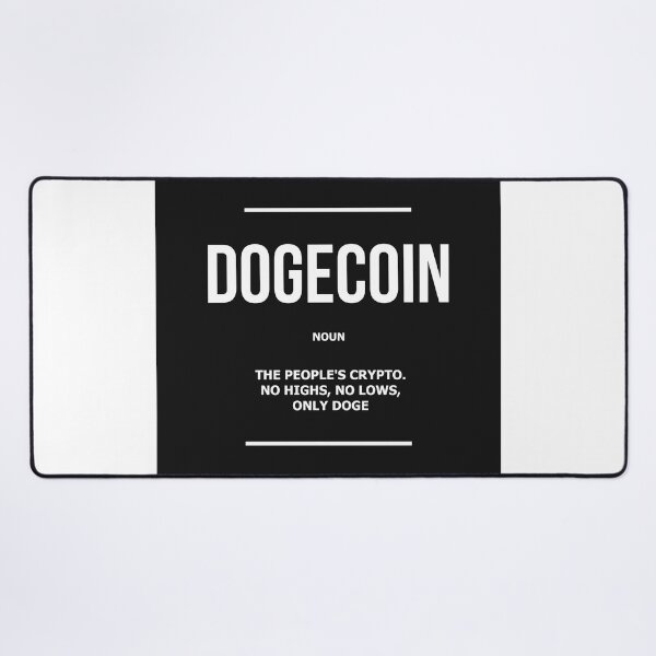Item preview, Dogecoin Definition Dogecoin Noun Cryptocurrency DOGE Crypto Gift Blockchain Quote designed and sold by SuccessHunters.
