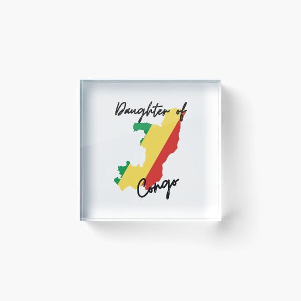 Item preview, Daughter of Congo Map Flag designed and sold by NovawayDirect.