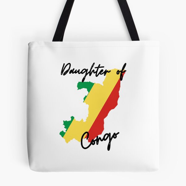 Item preview, Daughter of Congo Map Flag designed and sold by NovawayDirect.