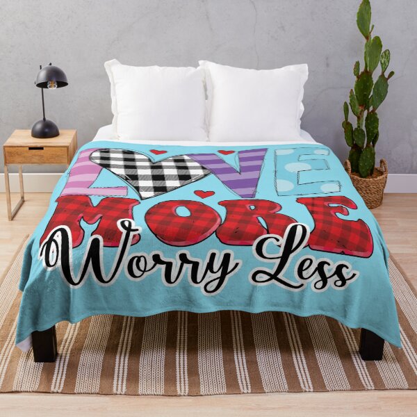 Item preview, Love More Worry Less, Valentine's Day designed and sold by amrsam.