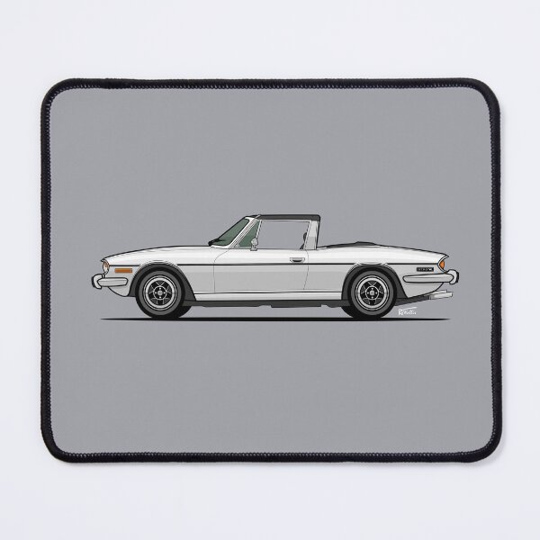 Item preview, Triumph Stag Single Illustration - White designed and sold by RJWautographics.