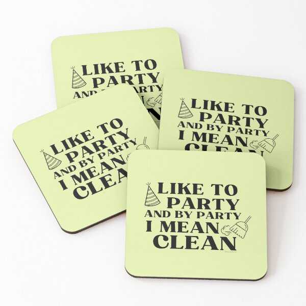 Item preview, Like to Party Housekeeping Maid Service Cleaning Crew designed and sold by SavvyCleaner.