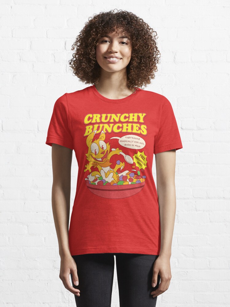 Alternate view of Crunchy Bunches Cereal Shirt Essential T-Shirt