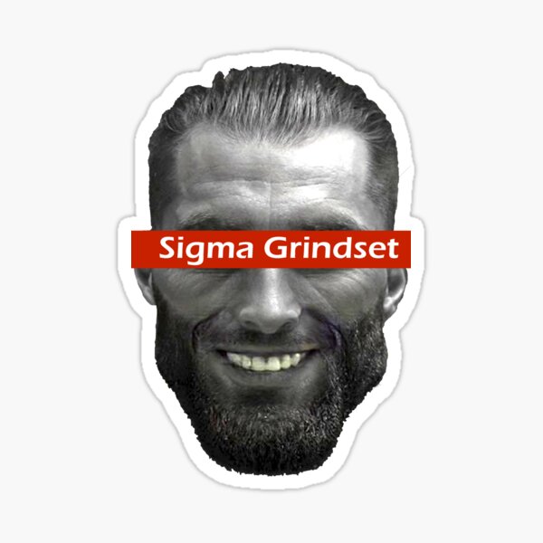 GigaChad - Download Stickers from Sigstick