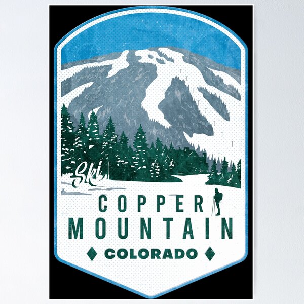 Item preview, Copper Mountain Colorado Ski Badge designed and sold by JordanHolmes.