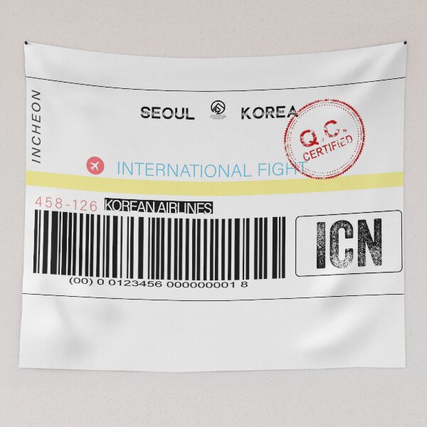 Item preview, icn airport seoul south korea designed and sold by ABHI-ART.