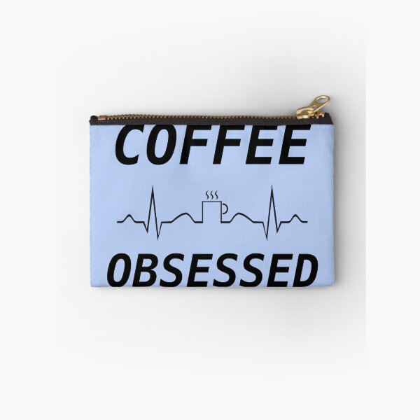 Item preview, Coffee Obsessed EKG Lifeline  designed and sold by BigfootTees.