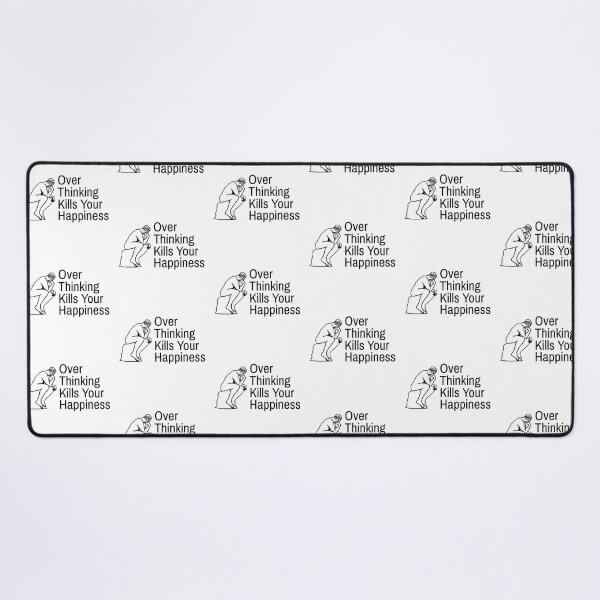 Item preview, Overthinking Kills Your Happiness designed and sold by bouymakesart.