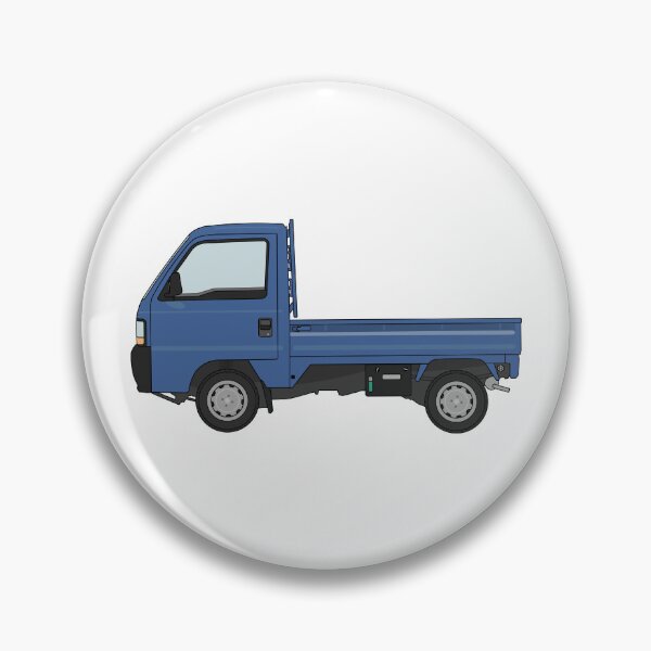 Item preview, Honda Acty Side Profile Illustration Bay Blue designed and sold by larson377.