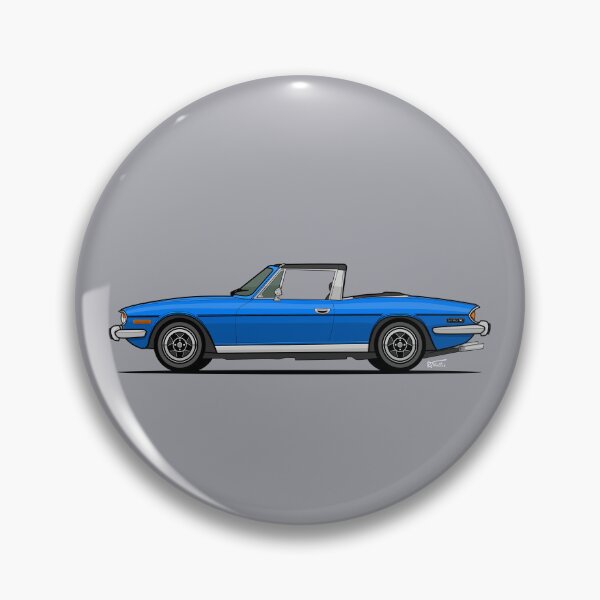 Artikelvorschau, Triumph-Hirsch-einzelne Illustration - Blau entworfen und verkauft von RJWautographics.