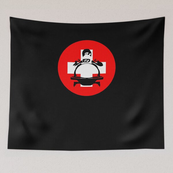 Item preview, Switzerland Bobsled Bobsleigh Bobsledder Swiss Flag designed and sold by ZiesMerch.
