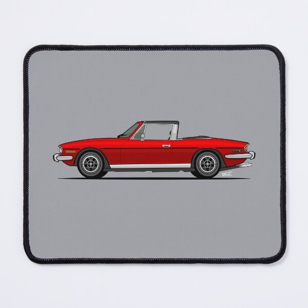 Item preview, Triumph Stag Single Illustration - Red designed and sold by RJWautographics.