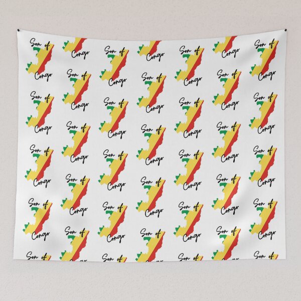 Item preview, Son of Congo Map Flag designed and sold by NovawayDirect.