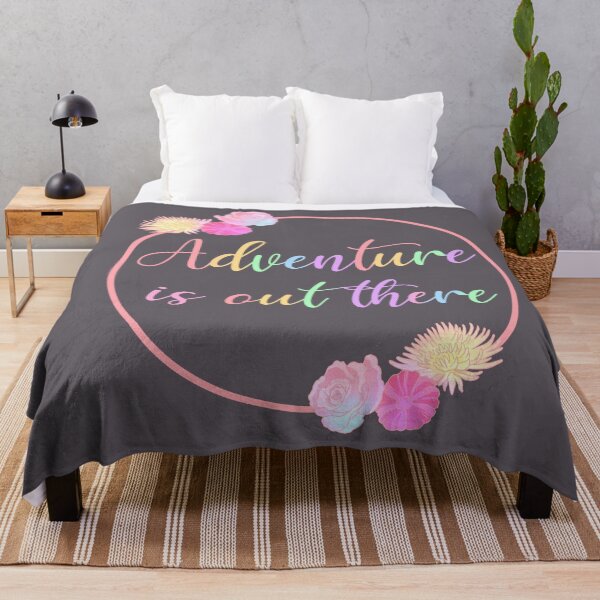 Item preview, Adventure is out there With Roses Flowers - Flowers designed and sold by Stepingston.