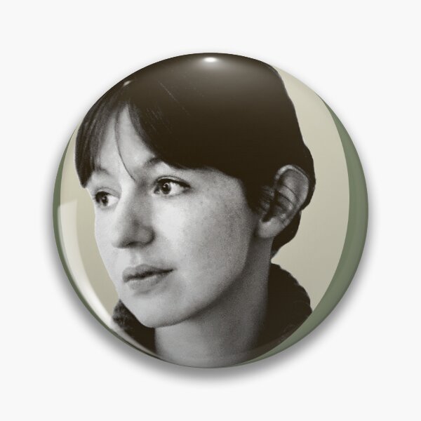 Item preview, Sally Rooney Normal People round medalion style portrait  designed and sold by depresseddinner.