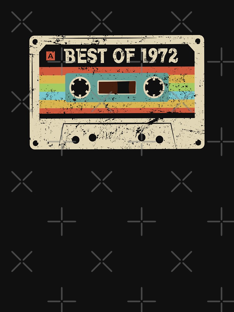 Discover Best of 1972 51 Year Old Funny Vintage Cassette T-Shirt 51st Birthday Gift for Men Women Classic T-Shirt