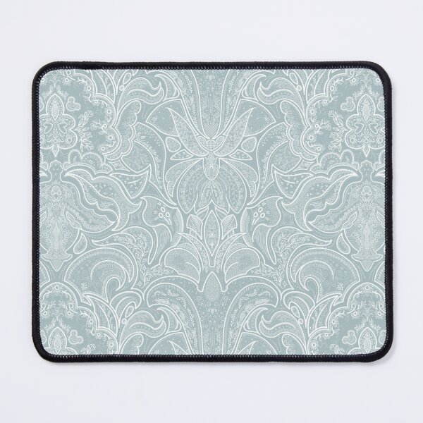 Item preview, Hand Drawn Paisley with hidden mouse design Seafoam designed and sold by Sharilea.