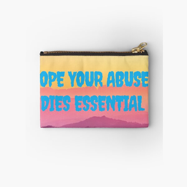 Item preview, Hope Your Abuser Dies Essential T-Shirt designed and sold by HAZGIVAB.