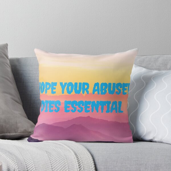 Item preview, Hope Your Abuser Dies Essential T-Shirt designed and sold by HAZGIVAB.