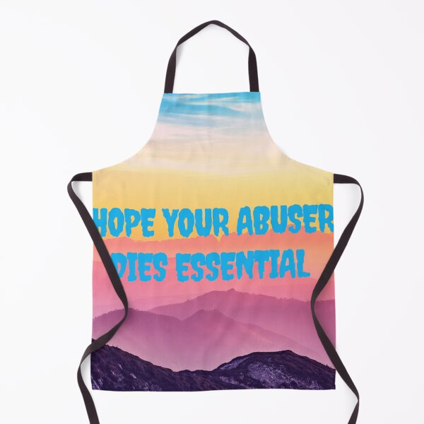Item preview, Hope Your Abuser Dies Essential T-Shirt designed and sold by HAZGIVAB.