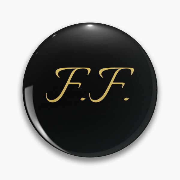 Item preview, FF Initials | Gold Lettering | Personalised Gifts designed and sold by Avo And Sriracha.
