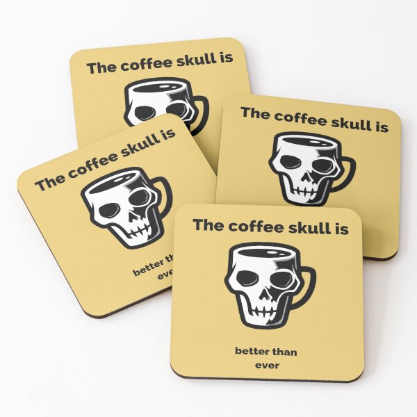 Item preview, Coffee skull makes everything better designed and sold by mankelll.