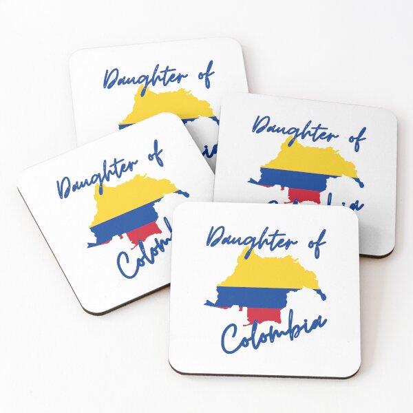 Item preview, Daughter of Colombia Map Flag designed and sold by NovawayDirect.
