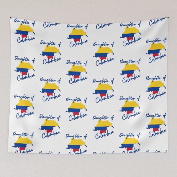 Item preview, Daughter of Colombia Map Flag designed and sold by NovawayDirect.