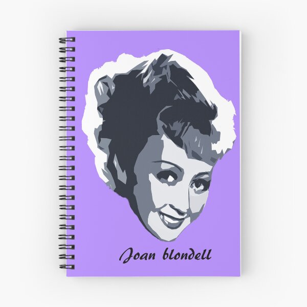Item preview, joan blondell classic film illustration blue designed and sold by ABHI-ART.