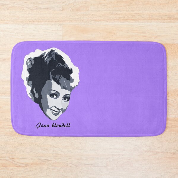 Item preview, joan blondell classic film illustration blue designed and sold by ABHI-ART.