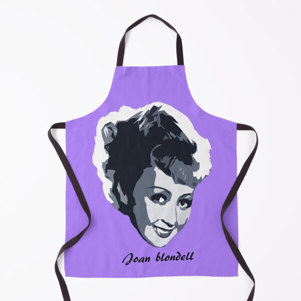 Item preview, joan blondell classic film illustration blue designed and sold by ABHI-ART.