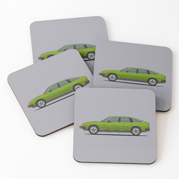 Item preview, Rover SD1 3500 Single Illustration - Green designed and sold by RJWautographics.