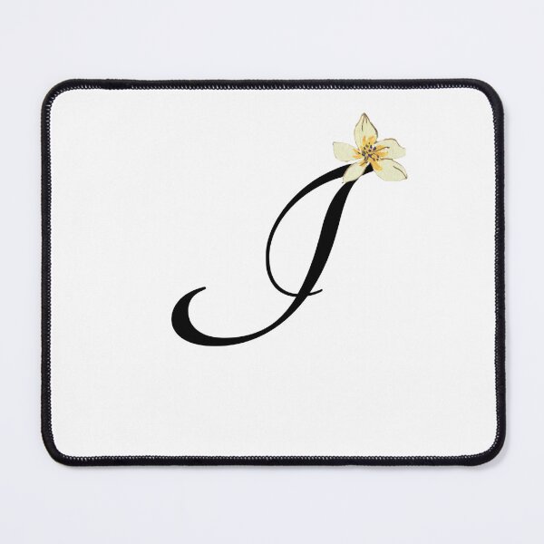 Item preview, letter I , I botanical monogram, I floral monogram designed and sold by SincerelyKate.