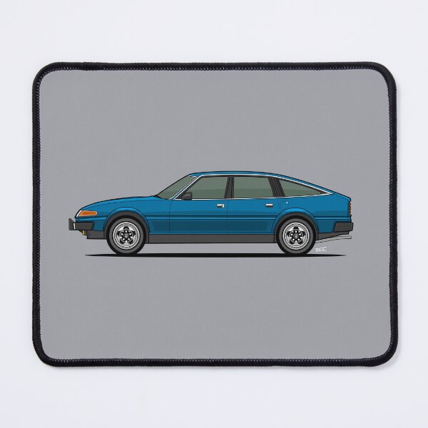 Item preview, Rover SD1 3500 Single Illustration - Blue designed and sold by RJWautographics.