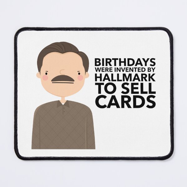 Item preview, Parks and Rec Ron Swanson Birthday designed and sold by cutermelon.