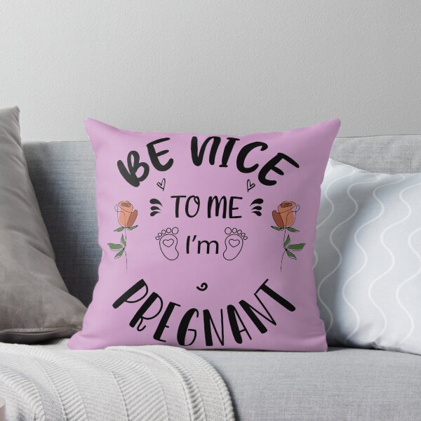 Item preview,  funny be nice to me i'm pregnant, gift idea for mothe'rs day,birthday,pegnant announcement designed and sold by ourpretty.