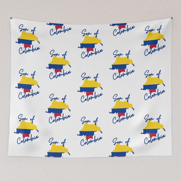 Item preview, Son of Colombia Map Flag designed and sold by NovawayDirect.