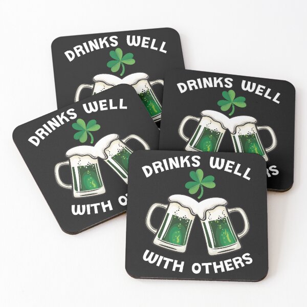 Item preview, Funny St Patricks Day Drinking Shirt Drinks Well With Other  designed and sold by PuPPuB.