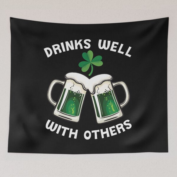 Item preview, Funny St Patricks Day Drinking Shirt Drinks Well With Other  designed and sold by PuPPuB.