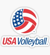Pegatina Voleibol de Estados Unidos
