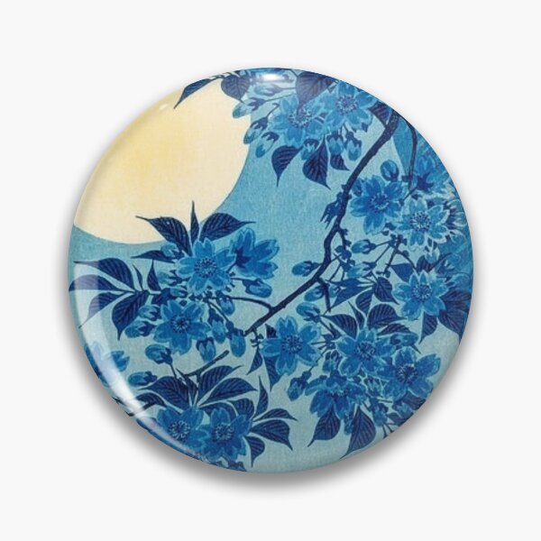 Item preview,  Blossoming Cherry on a Moonlit Night (ca. 1932) by Ohara Koson designed and sold by CristalleLisa.